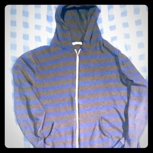 Light men’s full zip hoodie